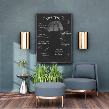 Salon Poster: The Spray Tan Tent