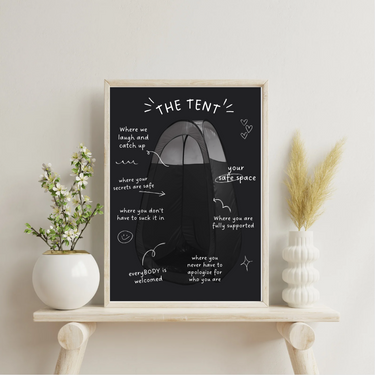 Salon Poster: The Spray Tan Tent