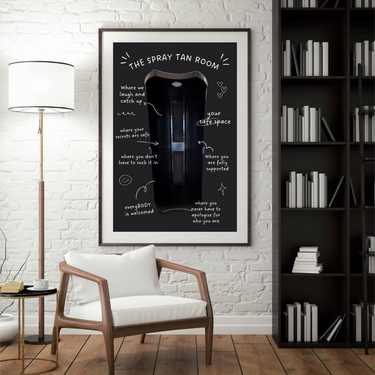 Salon Poster: The Spray Tan Room