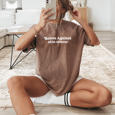 Babes Against Skin Cancer Shirt Comfort Colors