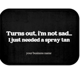 spray tan tent mat not sad just needed a spray tan spray tan mat for salon sunless artist mobile mat