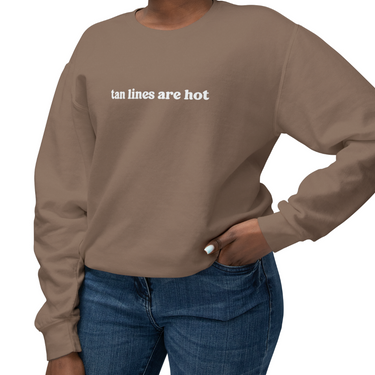 sweatshirt for spray tan artists