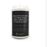 Candle For Spray Tan Salon| Spray Tan Humor | Soy Wax Candle | Studio Decor | 100% Cotton Wick | Gift For Spray Tan Business Owner or Client