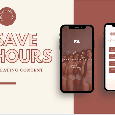 60 Self Love + Woman Empowerment Instagram Posts Canva Template