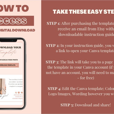 75+ Spray Tan Instagram Posts BUNDLE | VOLUME 1: In Feed Posts + Resized For Stories | Editable Digital Downloads | Canva Templates