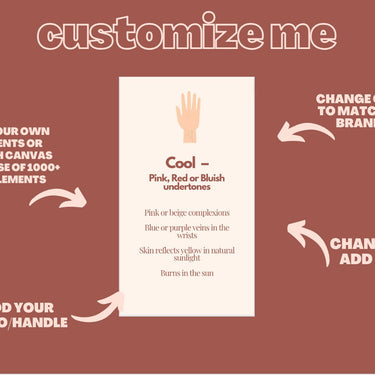 100 Spray Tan Instagram Posts BUNDLE, Volume 2: IG Stories + Resized For In-Feed Posts, Editable Digital Downloads, Canva Templates