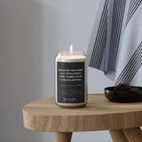 Candle For Spray Tan Salon| Spray Tan Humor | Soy Wax Candle | Studio Decor | 100% Cotton Wick | Gift For Spray Tan Business Owner or Client