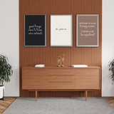 6 Digital Wall Art Prints - Wall Decor Self Care Canva Templates