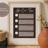 2 Spray Tan Educational Wall Art Digital Prints - Wall Decor Artwork