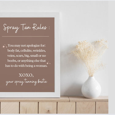 6 Digital Wall Art Prints - Wall Decor Self Care Canva Templates