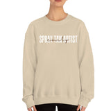 Custom Spray Tan Artist Crewneck Sweatshirt - Women's Long Sleeves Top
