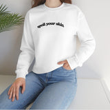 Spoil Your Skin Crewneck, Skincare Specialist, Esthetician Sweatshirt , Esthetician Gifts, Womens Skin Therapist, Promote Healthy Skin
