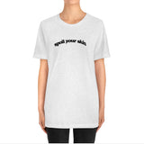 Spoil Your Skin Short Sleeve Shirt, Skincare Specialist, Esthetician Gifts, New Licensed Esthetician Shirt, Skincare Tee, Spray Tan Artist