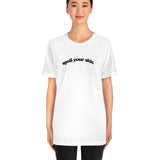 Spoil Your Skin Short Sleeve Shirt, Skincare Specialist, Esthetician Gifts, New Licensed Esthetician Shirt, Skincare Tee, Spray Tan Artist