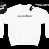 Spray Tan Business Owner - White Crewneck Size S-5XL Customize W/ Business Name Sunless Professional Spray Tan Clothing CEO Sweatshirt