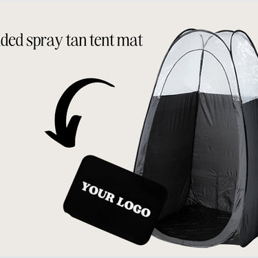Personalized Spray Tan Tent Mat Add Your Logo Spray Tan Tent Mat Custom Mat For Spray Tanning Spray Tan Decor Salon Decor Professional Mat