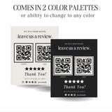 4 Request For Review Card QR Code Templates - Review Canva Templates