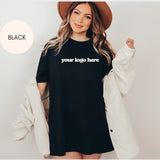 Women's Custom Logo Short Sleeves T Shirt - O Neck Top 2024