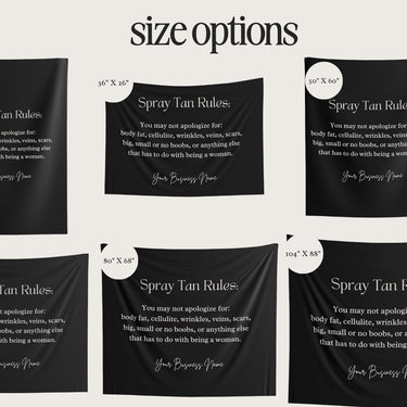 Customized Branded Tapestry, Photo Op Backdrop, Salon Decor, Branded Wall Art. Tabling Events, Photo Booth Backdrop For Salon, Logo Banner