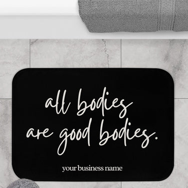 All Bodies Are Good Bodies Spray Tan Tent Mat, Anti-Slip, Spray Tan Accessories. Sunless Artist, Spray Tan Technician, Salon Decor, Selflove