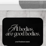 All Bodies Are Good Bodies Spray Tan Tent Mat, Anti-Slip, Spray Tan Accessories. Sunless Artist, Spray Tan Technician, Salon Decor, Selflove