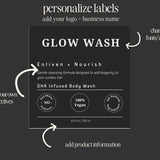 Body Wash Label Canva Template PDF Download 2024