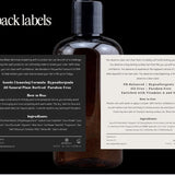 Body Wash Label Canva Template PDF Download 2024