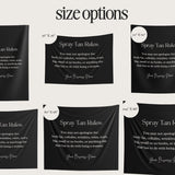 All Bodies Are Good Bodies Tapestry - Photo Op For Sunless Salon, Studio Decor, Tabling Events, Spray Tan Banner. Body Positivity, Self Love