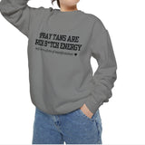 Spray Tans Are Rich B*tch Energy Sweatshirt, Comfort Colors®1566, Spray Tan Artist Crewneck, Gift For Spray Tanning Lady, Sunless Tanning