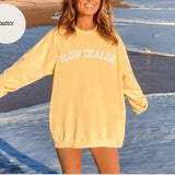 Glow Dealer Print Sweatshirt For Women's - Winter Top Fashion 2024