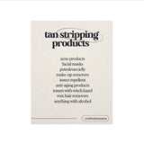 Tan Stripping Products Salon Wall Poster Online