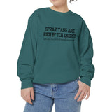 Spray Tans Are Rich B*tch Energy Sweatshirt, Comfort Colors®1566, Spray Tan Artist Crewneck, Gift For Spray Tanning Lady, Sunless Tanning