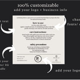 Exfoliating Mitt Label Templates - Canva Templates 2024 Online