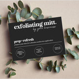 Exfoliating Mitt Insert Card Template For Canva Online