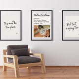 Newspaper Always Happy Hour W/ Spray Tan Wall Poster Online