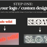 Custom LED Light Up Sign - Personalized Neo Light Wall Decoration