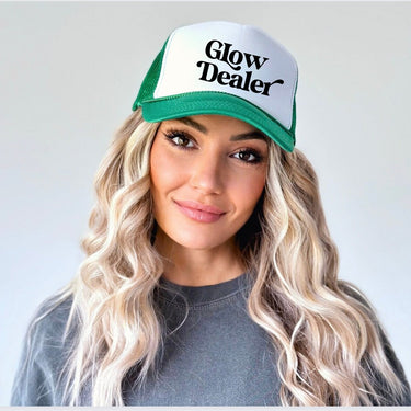 Spray Tan Trucker Hat Glow Dealer Spray Tan Artist Hat Sunless Tanning Strapback Spray Tan Artist Accessories Spray Tan Technician Glow