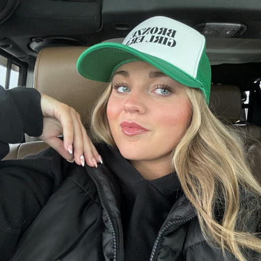 Spray Tan Trucker Hat: Bronze Girl Era