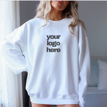 Personalized Spray Tan Tech Crewneck Sweatshirt - Women's Winter Top