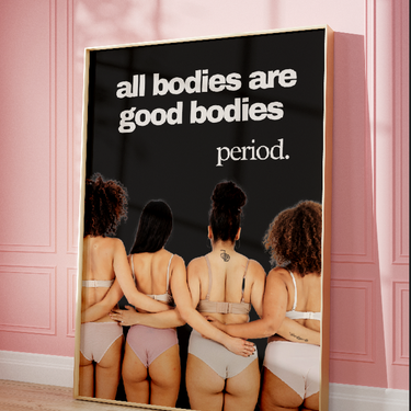 Salon Poster: All Bodies Are Good Bodies