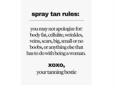 Spray Tan Rules Salon Wall Poster - Wall Decor Print 2024 Online