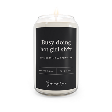 WHOLESALE | Spray Tan Candle: Busy Doing Hot Girl Sh*t