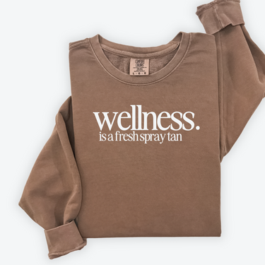 WHOLESALE Comfort Colors Crewneck Sweatshirt - Wellness