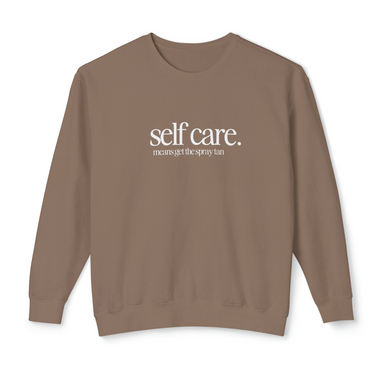 WHOLESALE Comfort Colors Crewneck Sweatshirt - Self Care