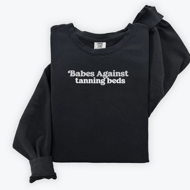 Babes Against Comfort Colors Crewneck Sweatshirt