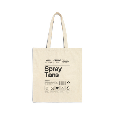 WHOLESALE Spray Tan Label Tote Bag