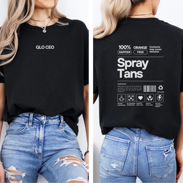 Spray Tan Humor Tshirt