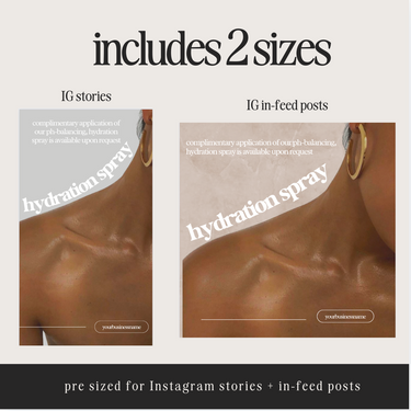 Volume 4: 100 + Spray Tan Instagram Posts BUNDLE