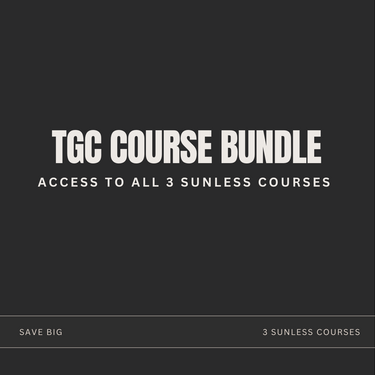 BUNDLE | 3 SUNLESS TGC COURSES