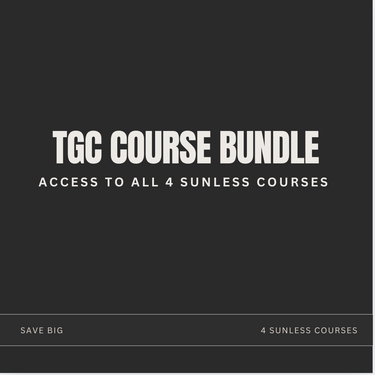 BUNDLE | 4 SUNLESS TGC COURSES